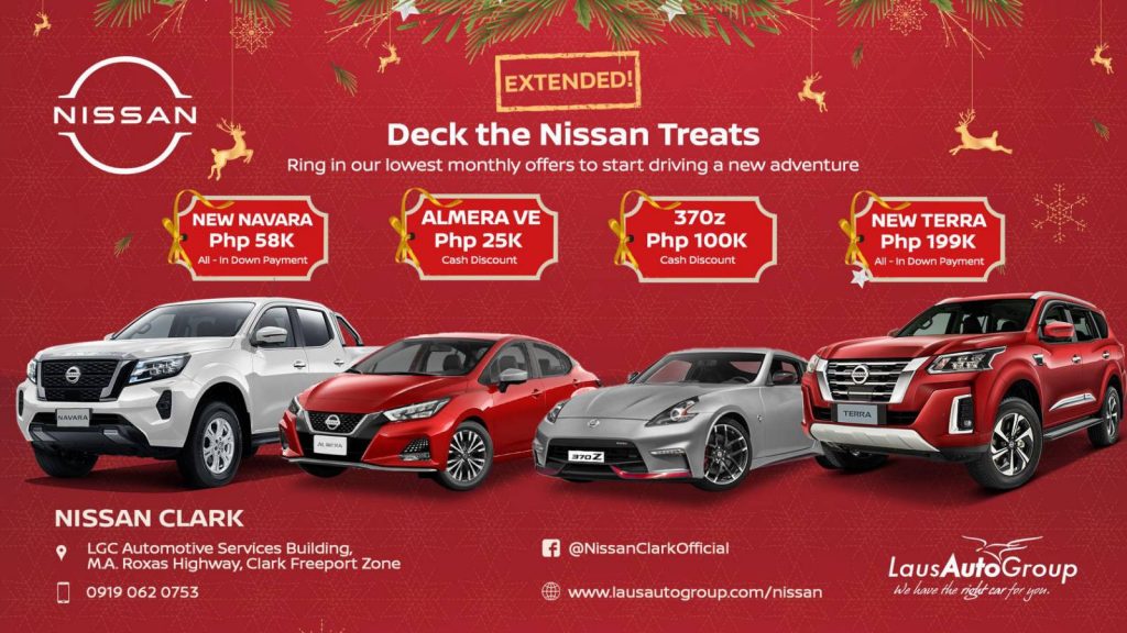 Ring in our lowest monthly offers to start driving a new adventure as we EXTEND our Nissan Treats for Navara, Almera, 370Z and New Terra. We will be glad to offer you these amazing deals this October!