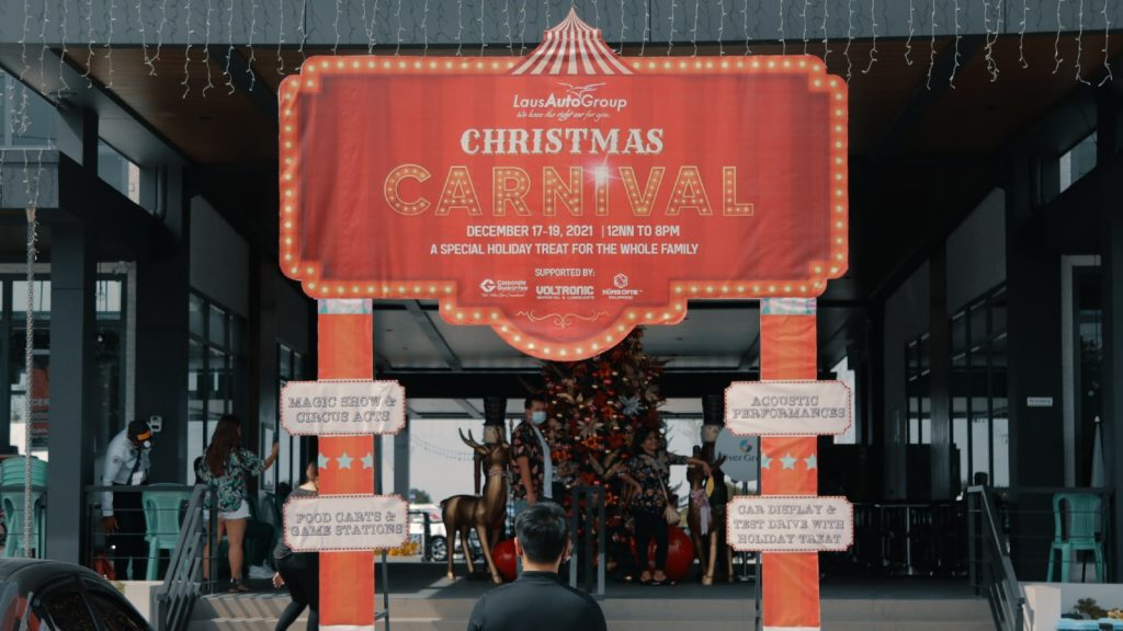 An all-out excitement this holiday season awaits the whole family in Pangasinan as Laus Auto
Group proudly brings an exciting test drive weekend at Dagupan dubbed as “Christmas Carnival
in Dagupan”.