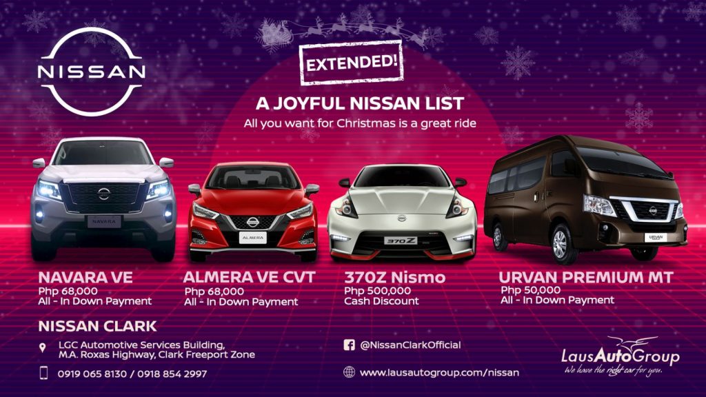 Holiday's best offer is now within your hands. Now you can afford to drive a brand new Nissan! Visit our dealership yo find out more.