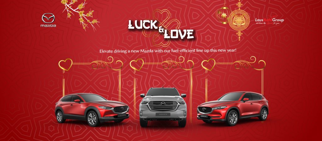 Elevate driving a new Mazda this auspicious Chinese New Year in the season of love! See these units in our showroom to start the fun road trips ahead and good memories in #LuckAndLoveAtMazda. Visit our dealership to find out more.