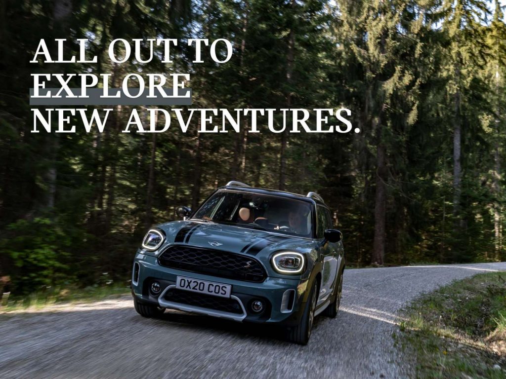 All set for an enjoyable ride with the new MINI Cooper S Countryman this summer! Prepare to explore exciting roads ahead with the new