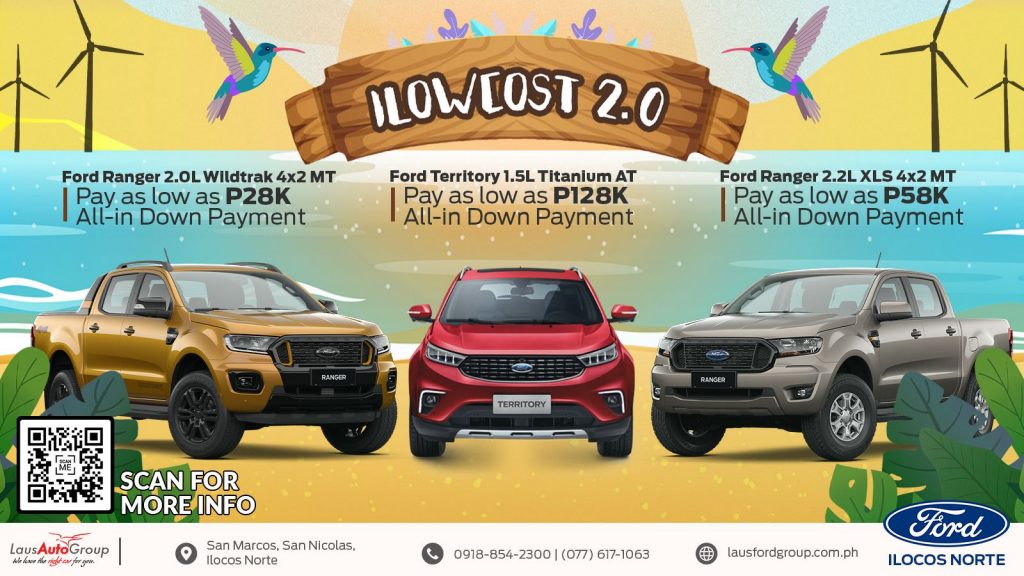 SUMMER TIME IS IN and be ready for #iLowCost summer exciting deals on our brand new vehicles and offerings on services! This is the right time to check out our units and experience them in our test drive activity plus snacks are prepared to make your stay delighted!