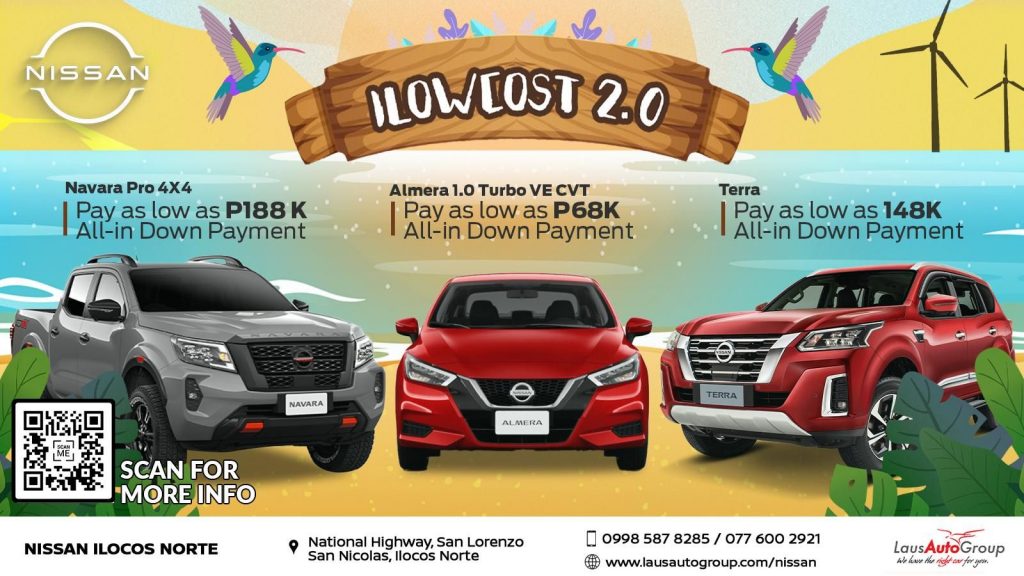 SUMMER TIME IS IN and be ready for #iLowCost summer exciting deals on our brand new vehicles and offerings on services! This is the right time to check out our units and experience them in our test drive activity plus snacks are prepared to make your stay delightful.