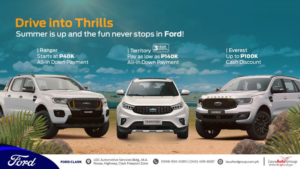 RUN DOWN DEALS OF THE MONTH | Summer is in full swing! And #Ford never misses out with exciting offers that you may choose from. #DriveIntoThrillsAtFord and brace yourself for an epic journey to create memories for a lifetime
