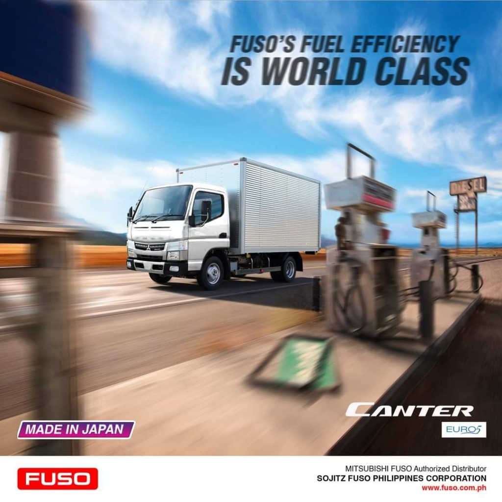 You can drive right and pass that fuel station. FUSO's fuel efficiency is world class.
*Photo may vary from actual unit.
#fuso #fusotrucks #trucks #fuelefficiency