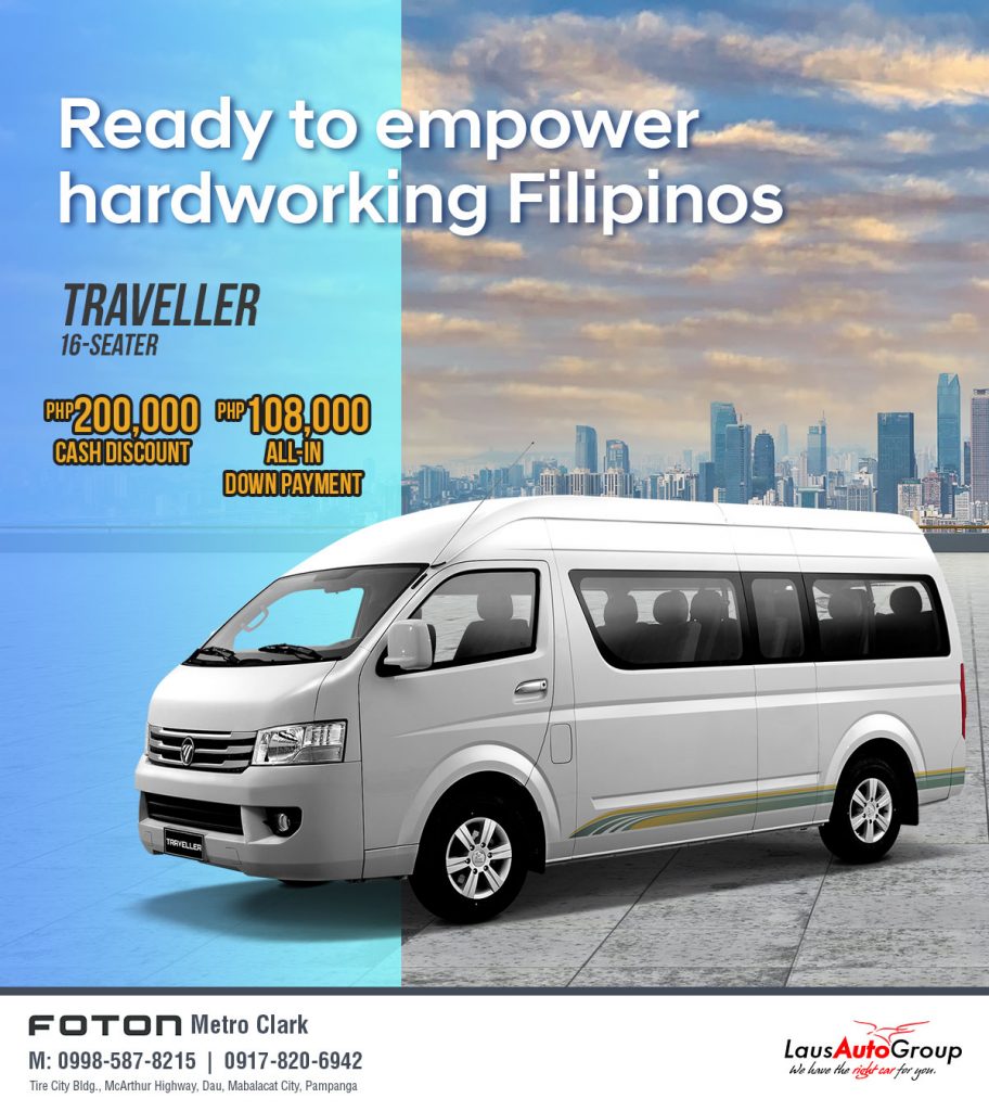 Powering the toughest vehicles on the road, Foton Transvan and Traveller gives you power at every turn. Now with our biggest discounts ever!