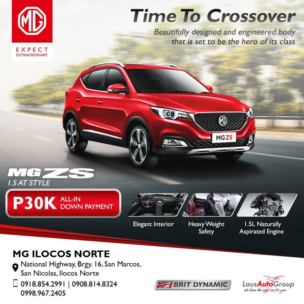Meet the hero of its class, the MG ZS. Beautifully designed and engineered body, lightweight and spacious cabin filled with state-of-the-art technology – all waiting for you to make your mark on the world. Message us today for more details.