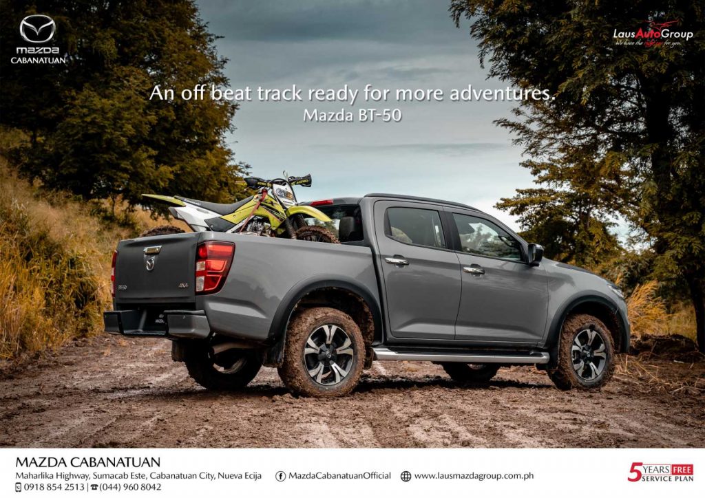 Live the thrill of owning a Mazda BT-50. Drive this off-beat track pickup that is perfect for winding roads and adventures.