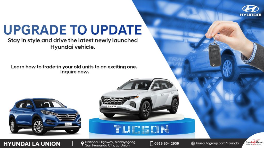 Discover the latest Hyundai vehicles in a comfortable and convenient manner. With our Trade-in program this Midyear, it's easier to stay in style and drive the newly launched Tucson. Visit us at Hyundai dealership to inquire.