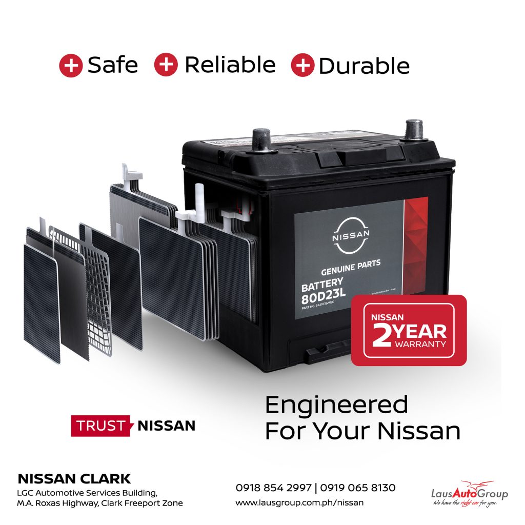 Give power to your drive with Nissan Genuine Battery. Engineered for safety, reliability and durability for your Nissan vehicle.