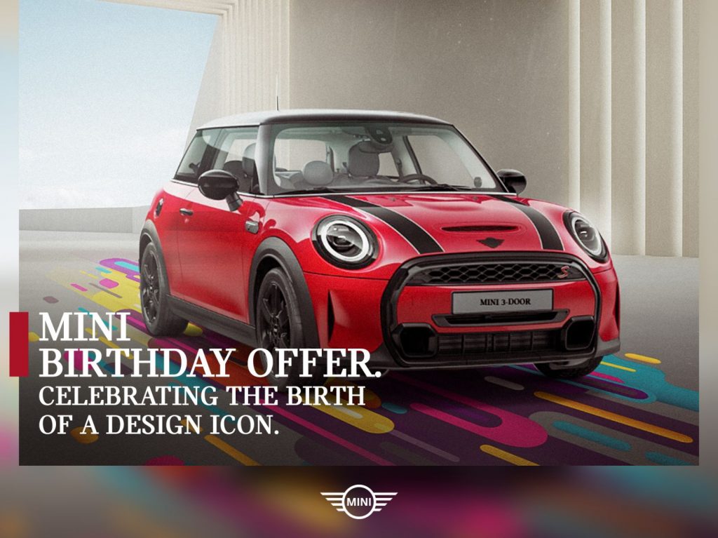 A design icon, the MINI 3-Door builds on more than 60 years of staying true to its roots. With its signature go-kart handling and creative use of space, it’s made to enjoy urban life to the fullest.
In conjunction with the 63rd Anniversary of MINI, be rewarded with exclusive package when you visit our showroom and reserve a new MINI Cooper S 3-Door or MINI John Cooper Works 3-Door from 26 to 31 August 2022.