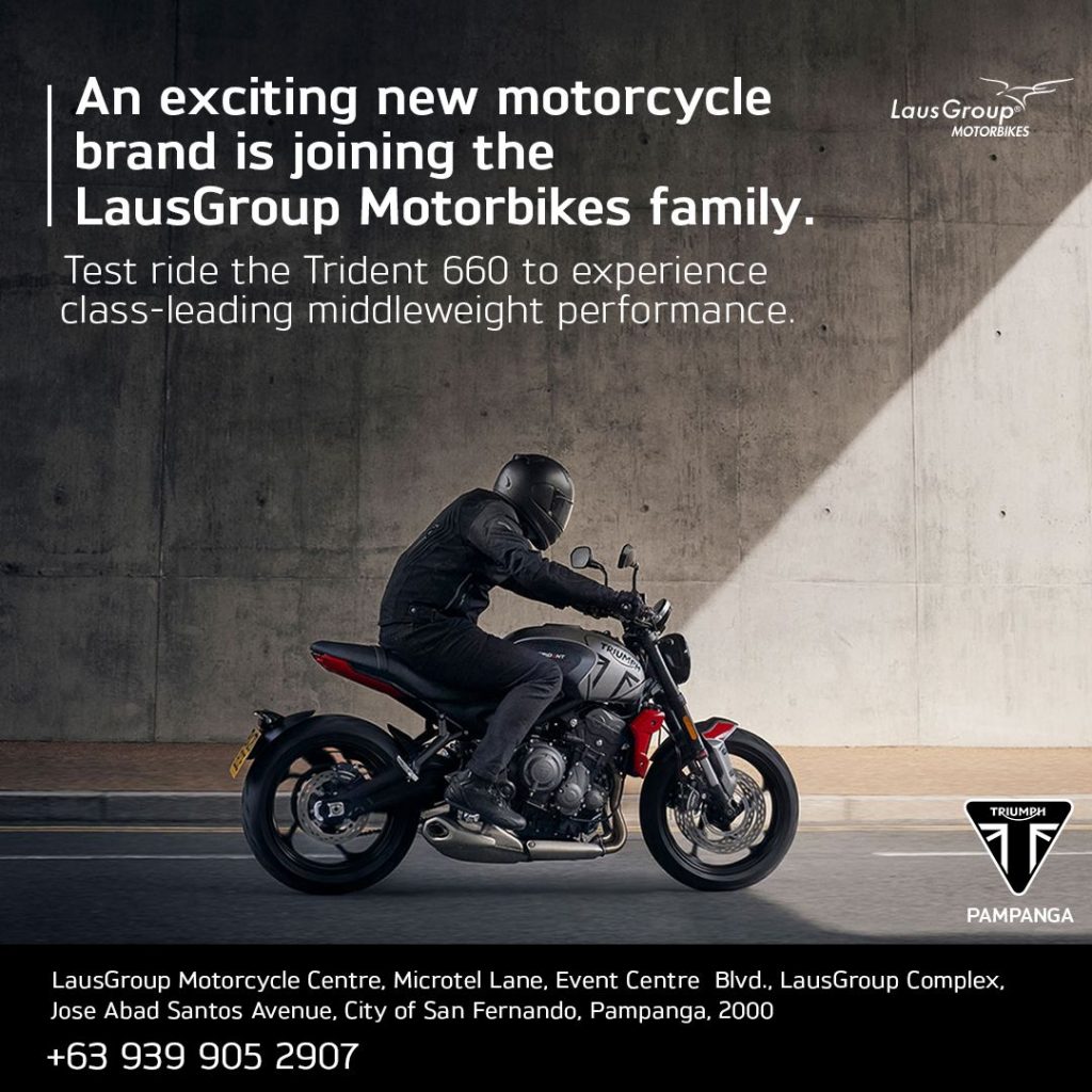 Triumph Trident 660 Test Ride at LausGroup