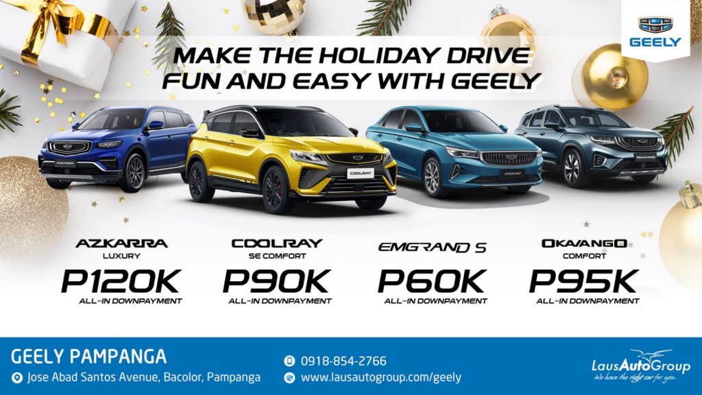 Make the Holiday Drive Fun and Easy with Geely