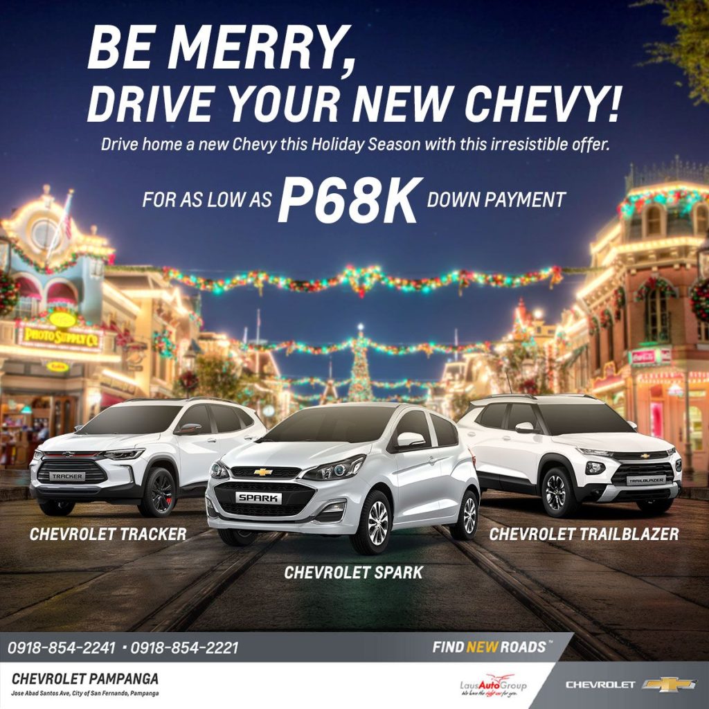 Be Merry, Drive your New Chevy