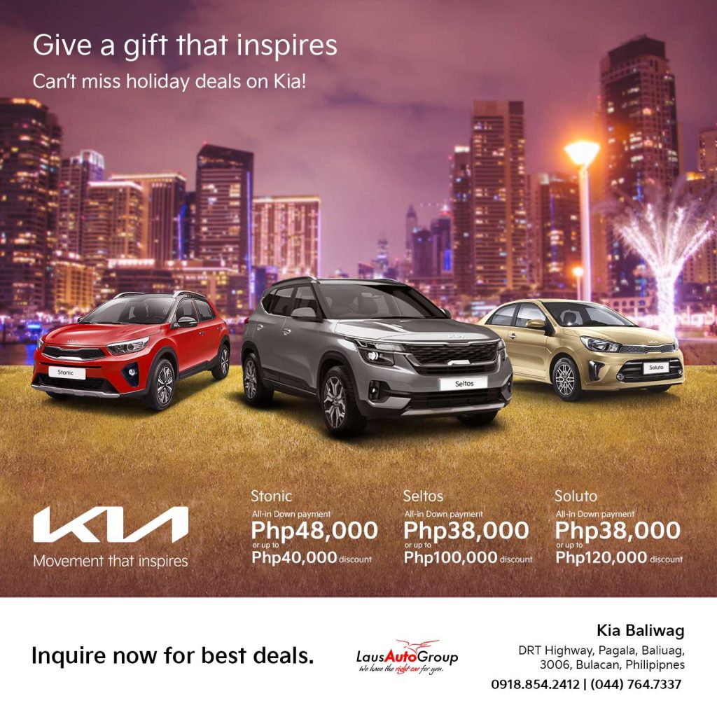 Can't Miss Holiday Deals on KIA