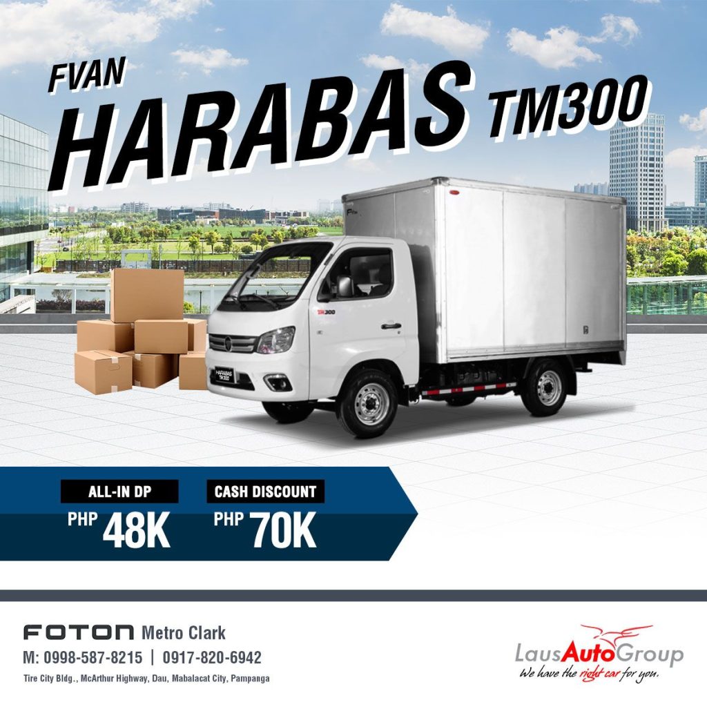 Foton Harabas TM300 Series -- your start-up partner.