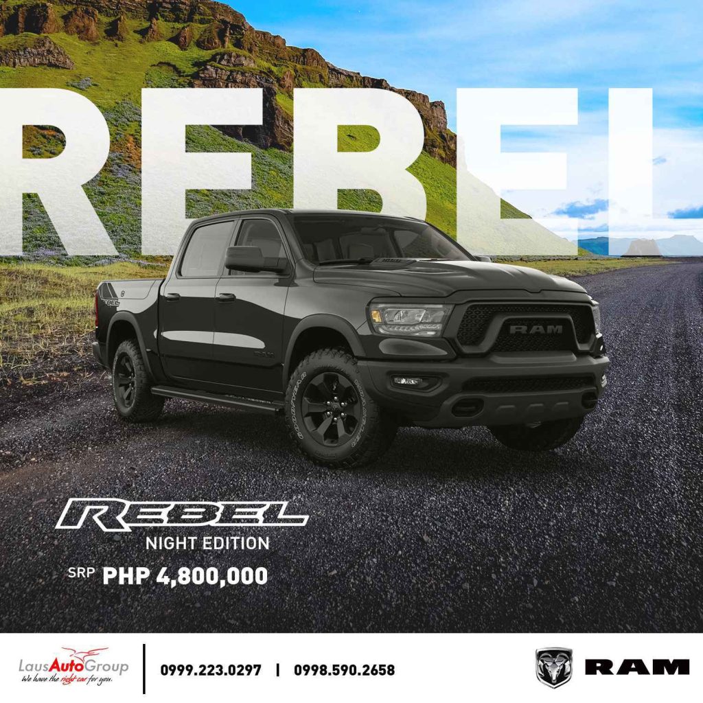 Rediscover driving in a whole new way with RAM Rebel