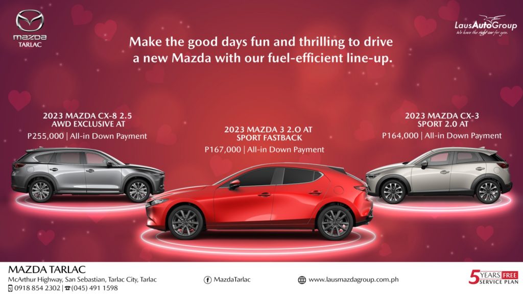 Make a move this love month with Mazda