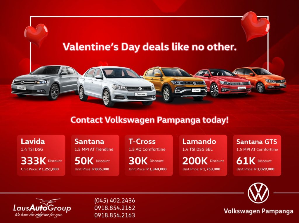 Drive with love in the new Volkswagen!