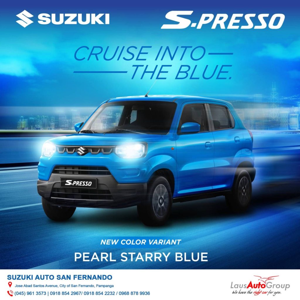 Suzuki S.Presso in Pearl Starry Blue