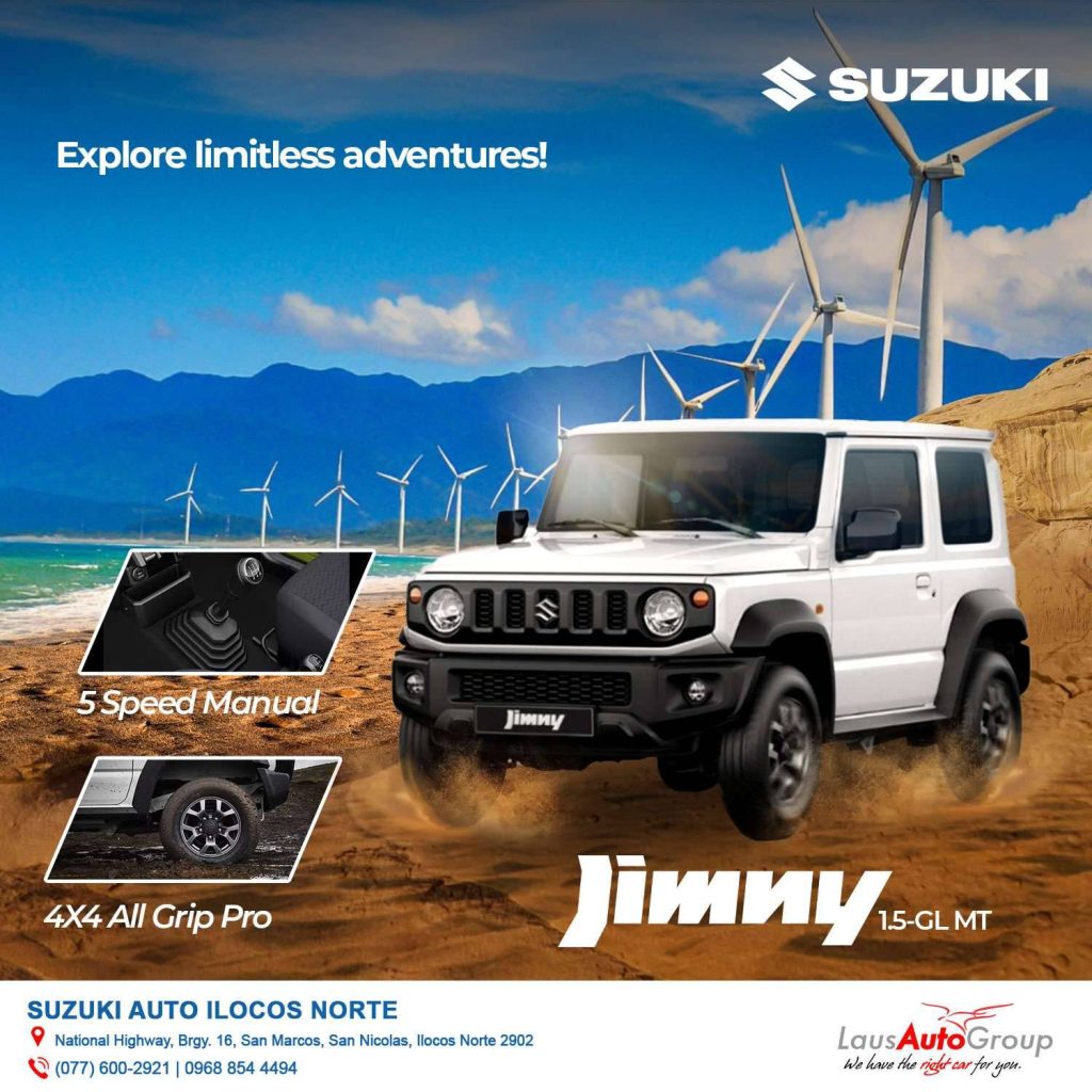 Go off-road this summer with Jimny!