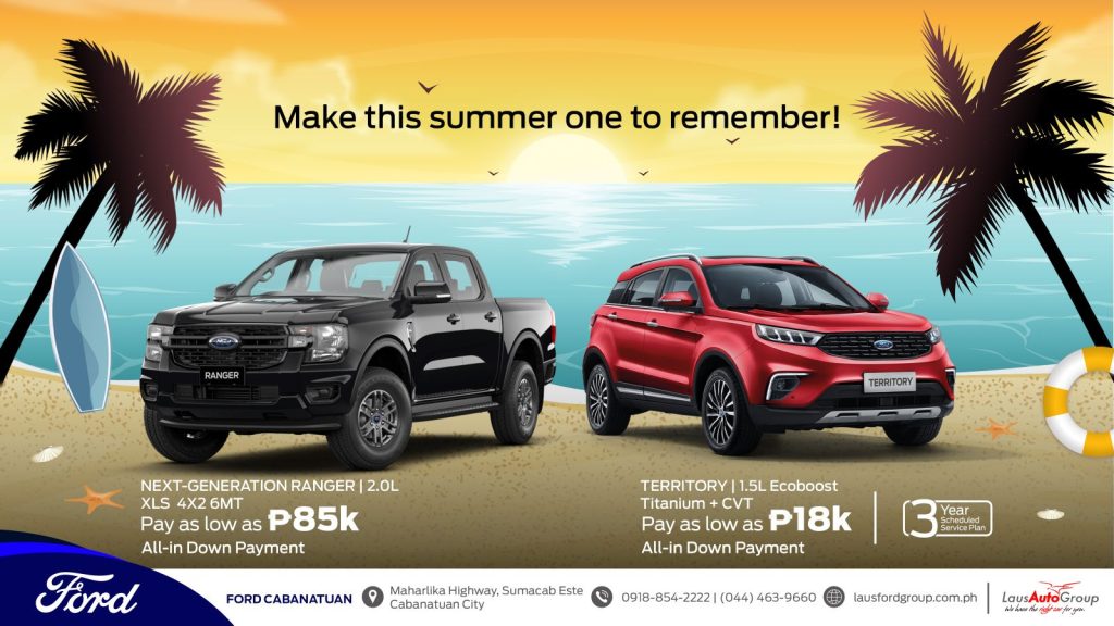 Colorful summer awaits with Ford!