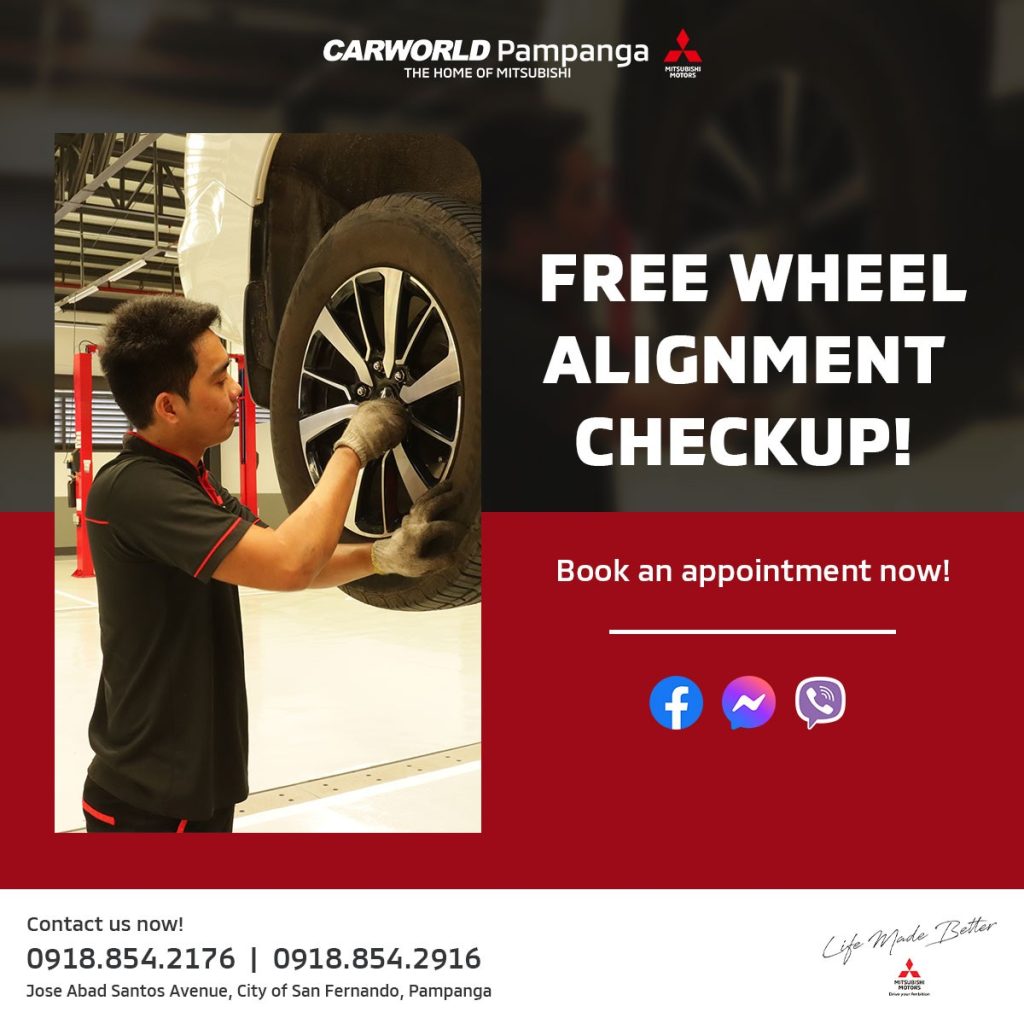 Free Wheel Alignment Checkup
