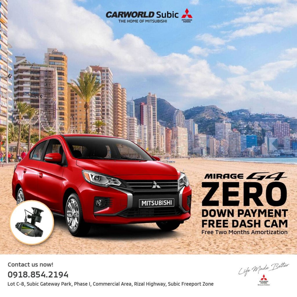 Be the Moment with Mitsubishi Mirage G4