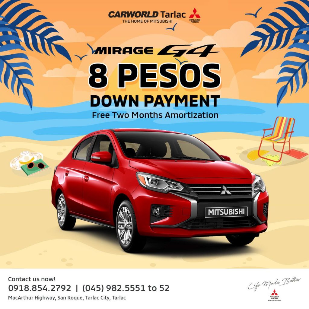 Be the Moment with Mitsubishi Mirage G4