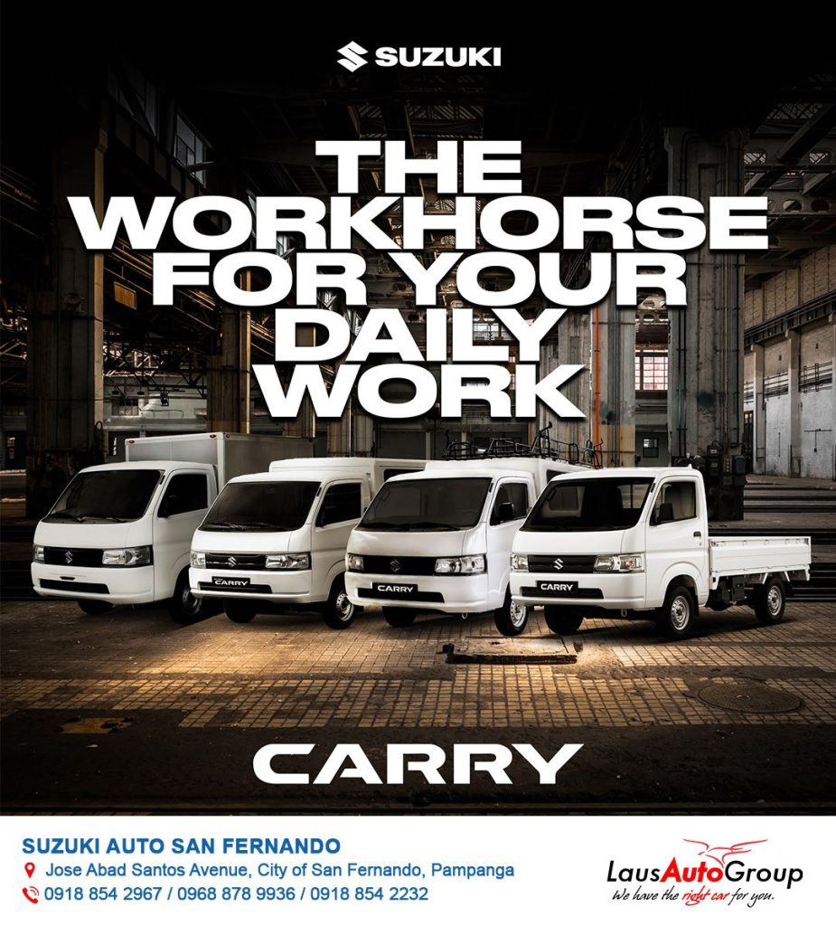 Carry all you want with Suzuki Carry!