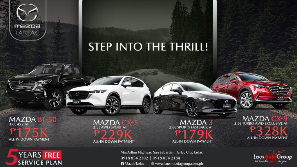 Delightful Drives Await with Mazda
