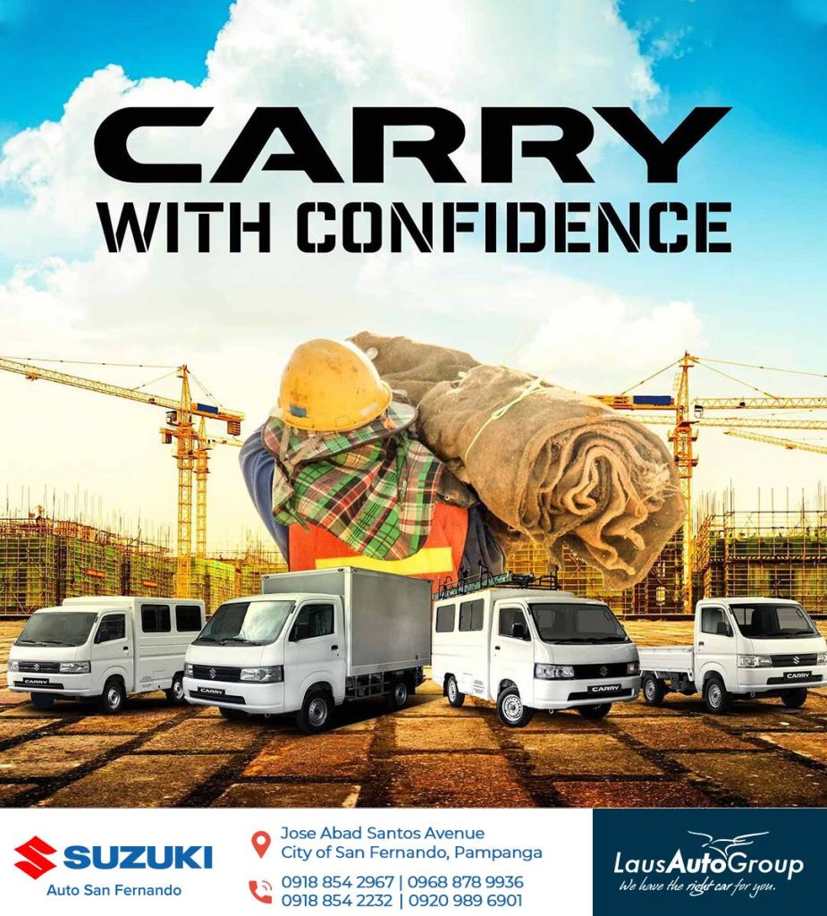 Keep your goods safe with Suzuki Carry!