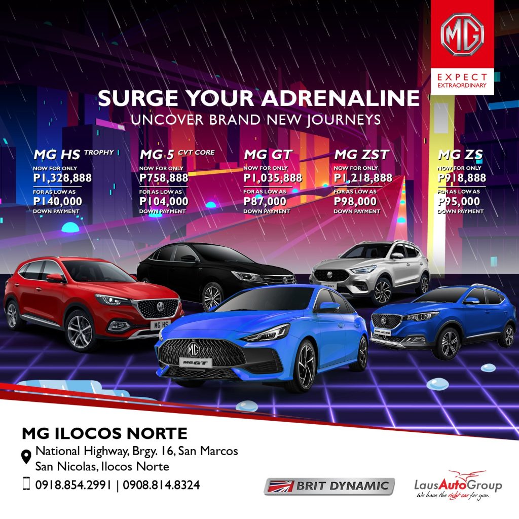 Make way for MG’s powerful line up!