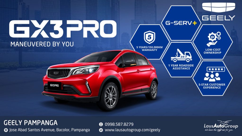 The all-new Geely GX3 PRO