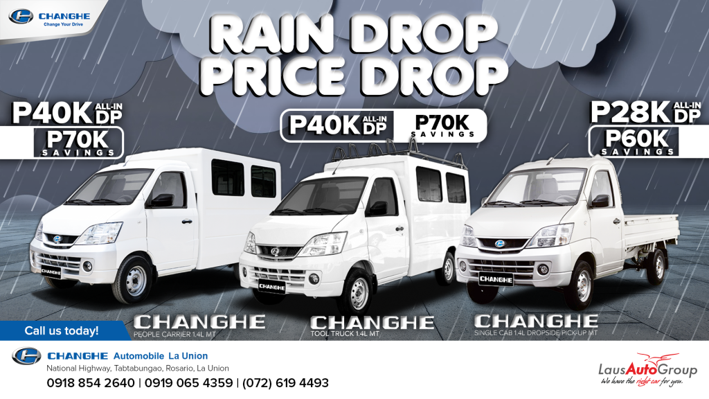 Rain Drop, Price Drop!