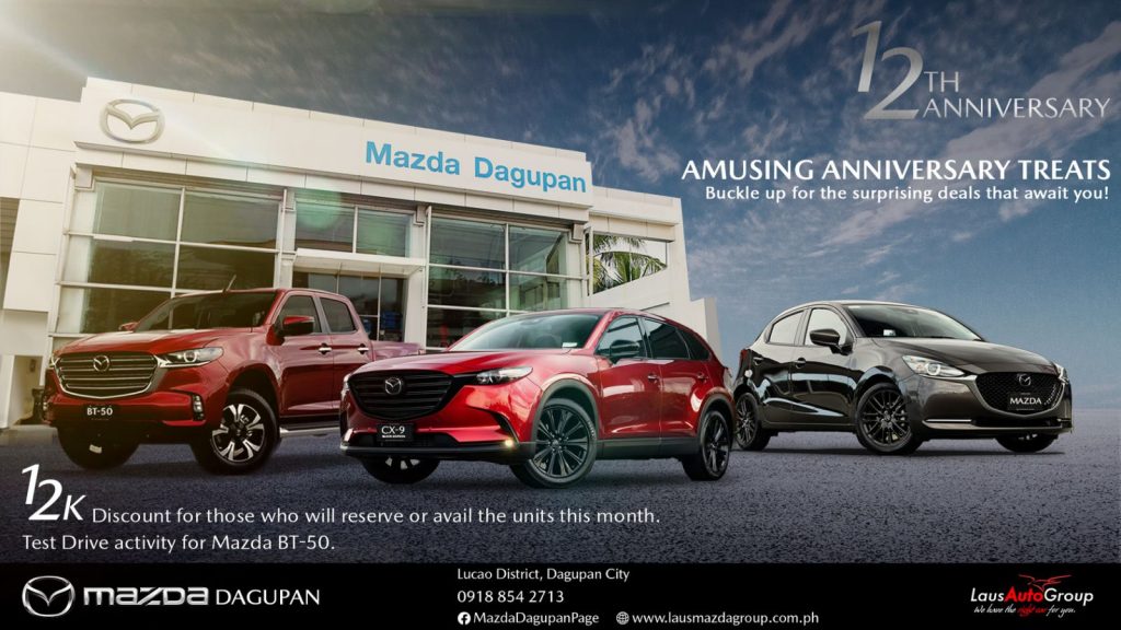 12 Years with Mazda Dagupan