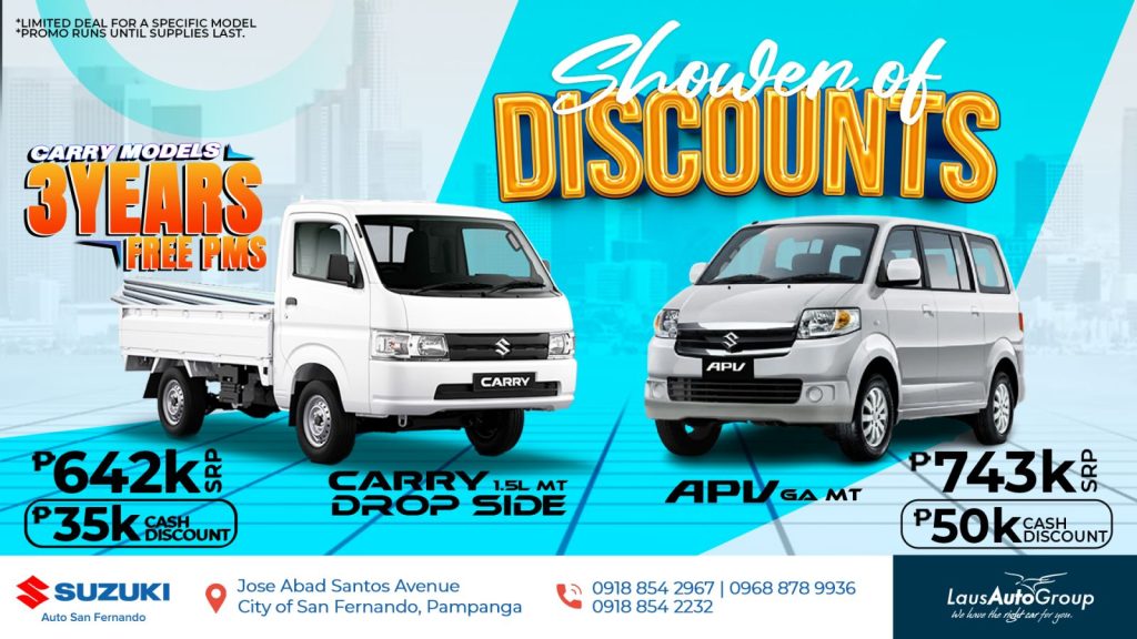 Save more and be more with Suzuki!
