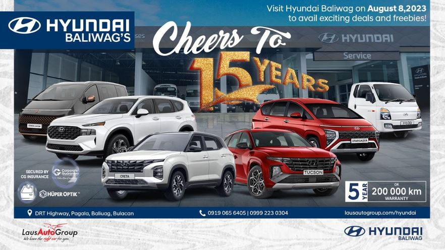 15 Glamorous Years with Hyundai Baliwag