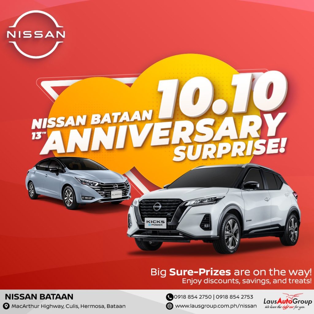 Nissan Bataan Anniversary Promo