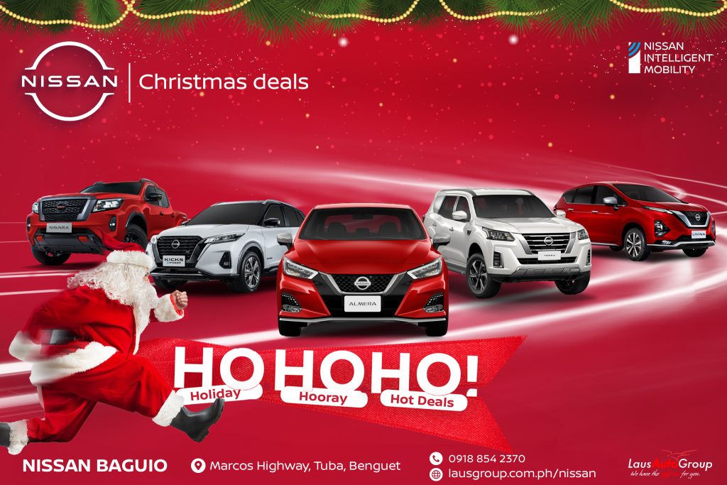 Have an Ho-ho-ho-wsome Christmas with Nissan