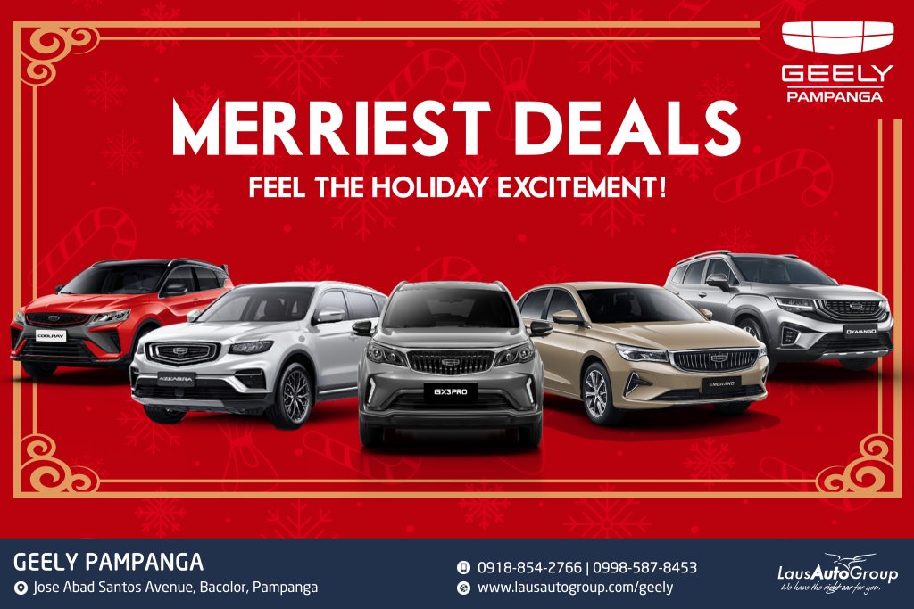 Holidays Made Merrier with Geely