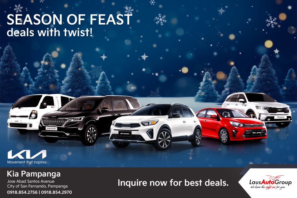 It's Feast Season with Kia's Best Deals