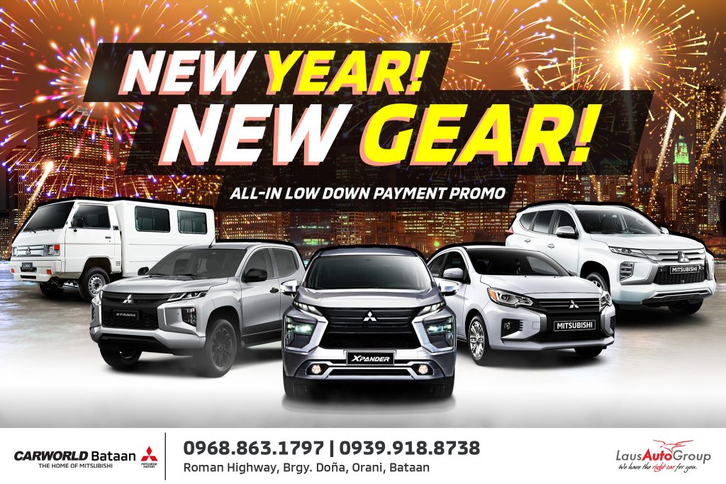 New Year, New Mitsubishi Gear!