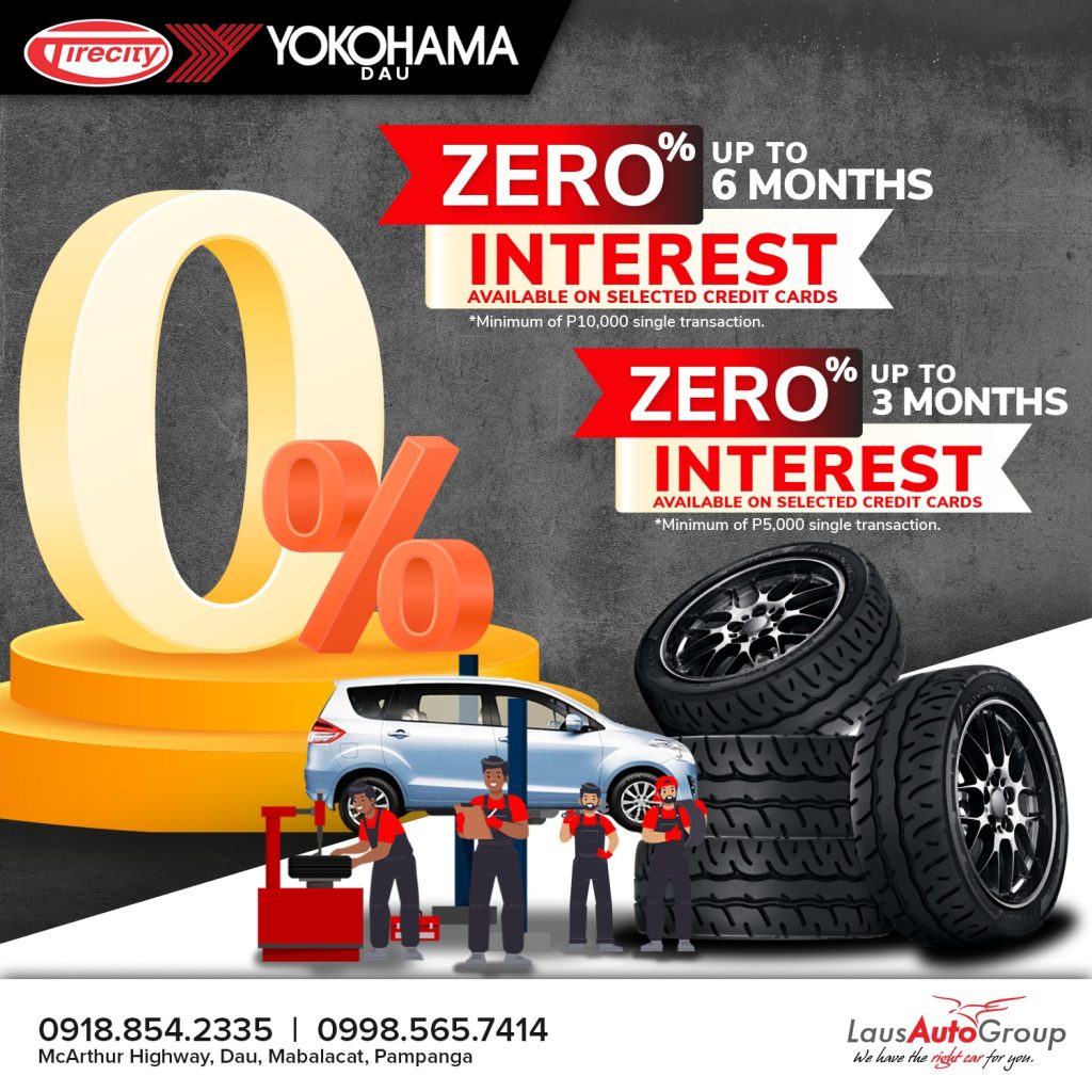 Tire City ZERO% Interest Promo