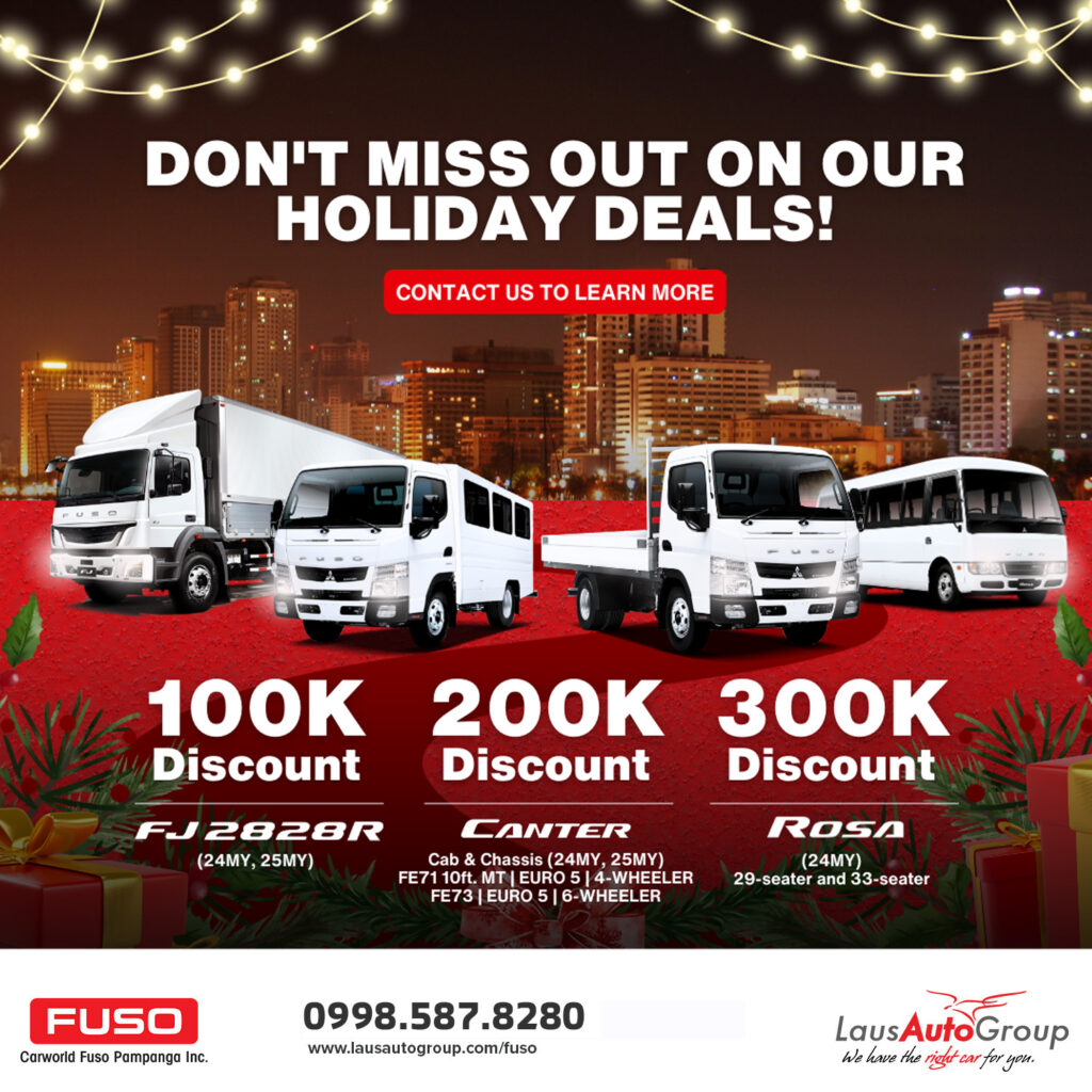 FUSO Holiday Deals