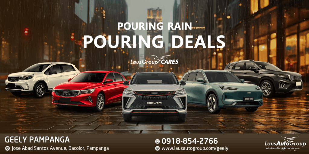 POURING RAIN, POURING DEALS