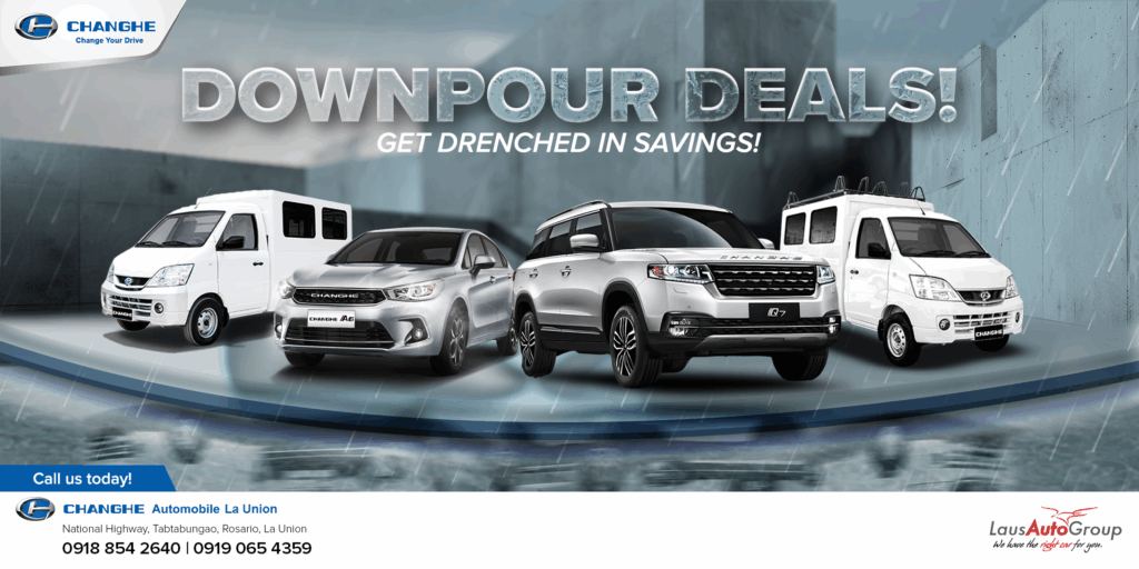 Downpour deals, Get drenched in savings!